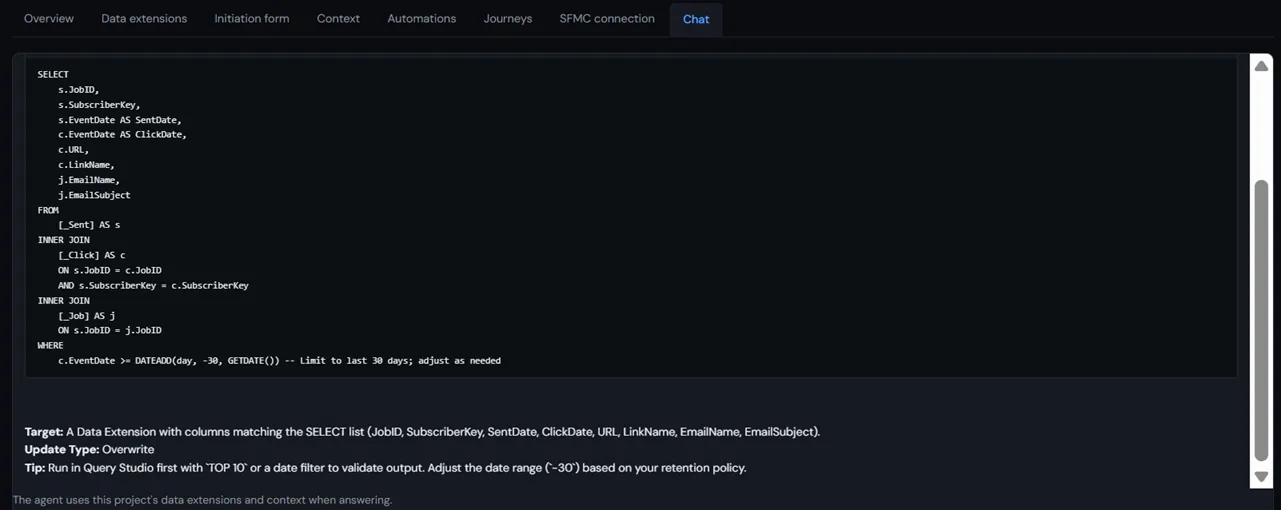 Automation Studio SQL
